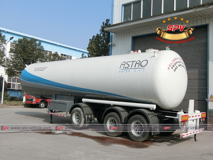 40,000 Litres LPG Tanker Semi-trailer-LB